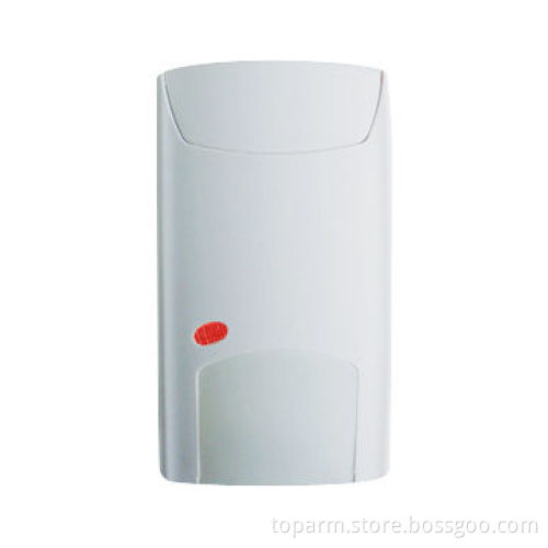 Indoor Sensor on Dual-element PIR and Microwave, with Smallest Size and Mirror Optic